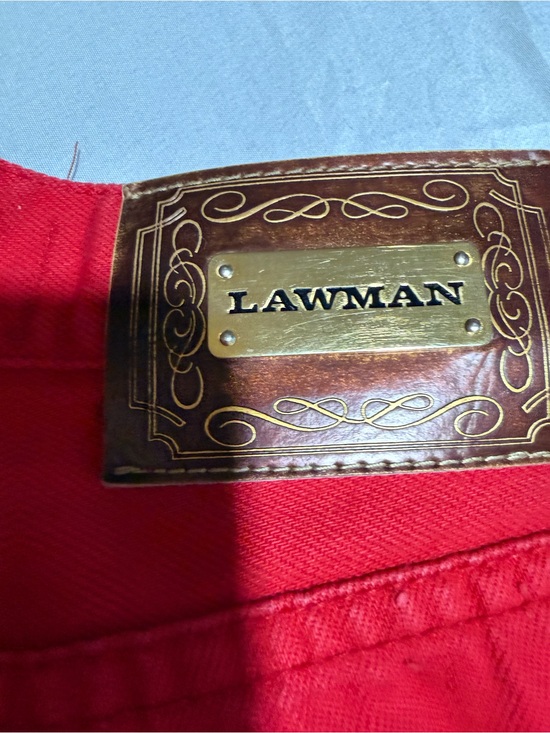 Lee Pants - Lee Red Boot-Cut Pants